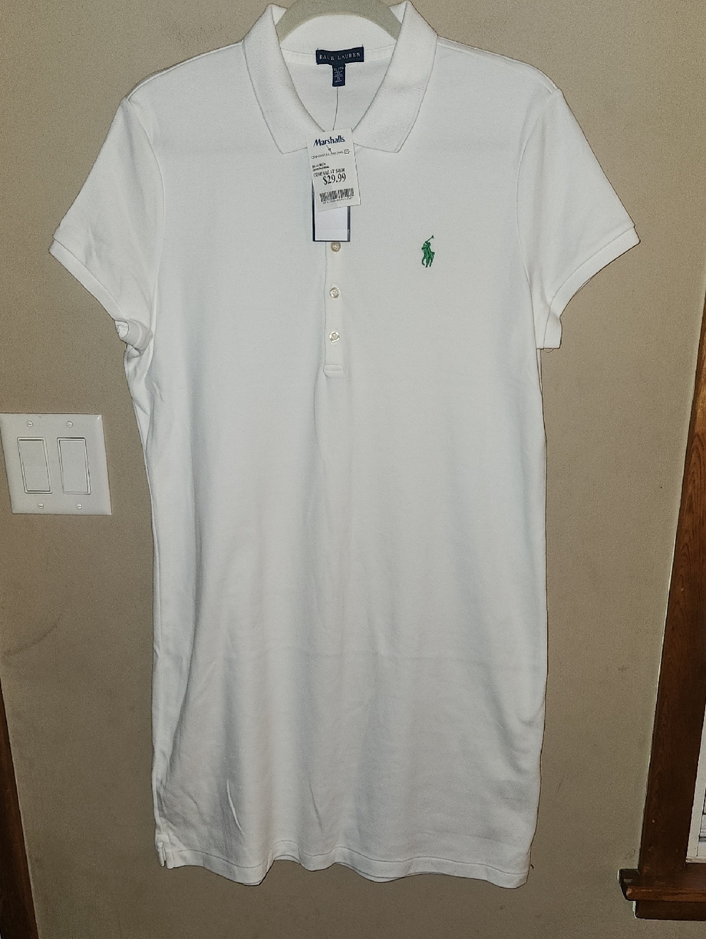 Nwt- Ralph Lauren Pullover Polo Dress Size XL